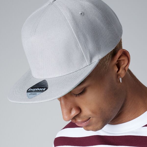 Beechfield Original Flat Peak Snapback Cap Thumbnail