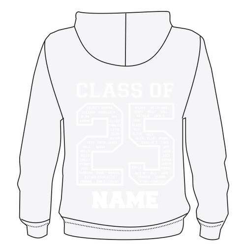 Children Leavers Hoodie +NAME Thumbnail